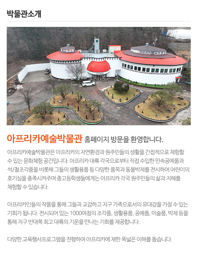 아프리카예술박물관_내용